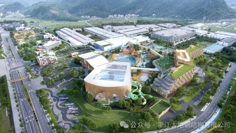 Odvlhčovací tepelné čerpadlo Blueway „tři v jednom“ – případová studie: Vodní park Tonglu Kaiyuan Senbo