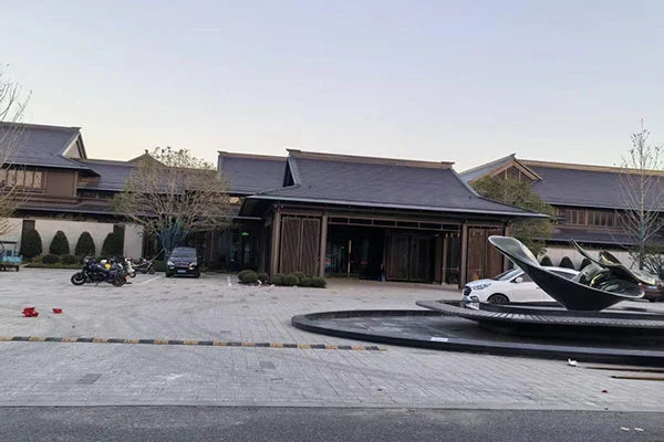 Projekt bazénu hotelu Blueway: Runquan Kaiyuan Mingting (pobočka čajového města Longwu)