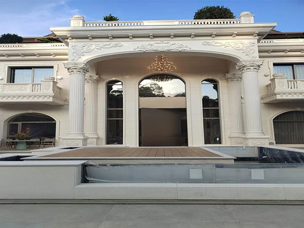 Projekt instalace a renovace krytého bazénu Buleway Villa Vily Emerald Mountain, jezero Songshan, Dongguan